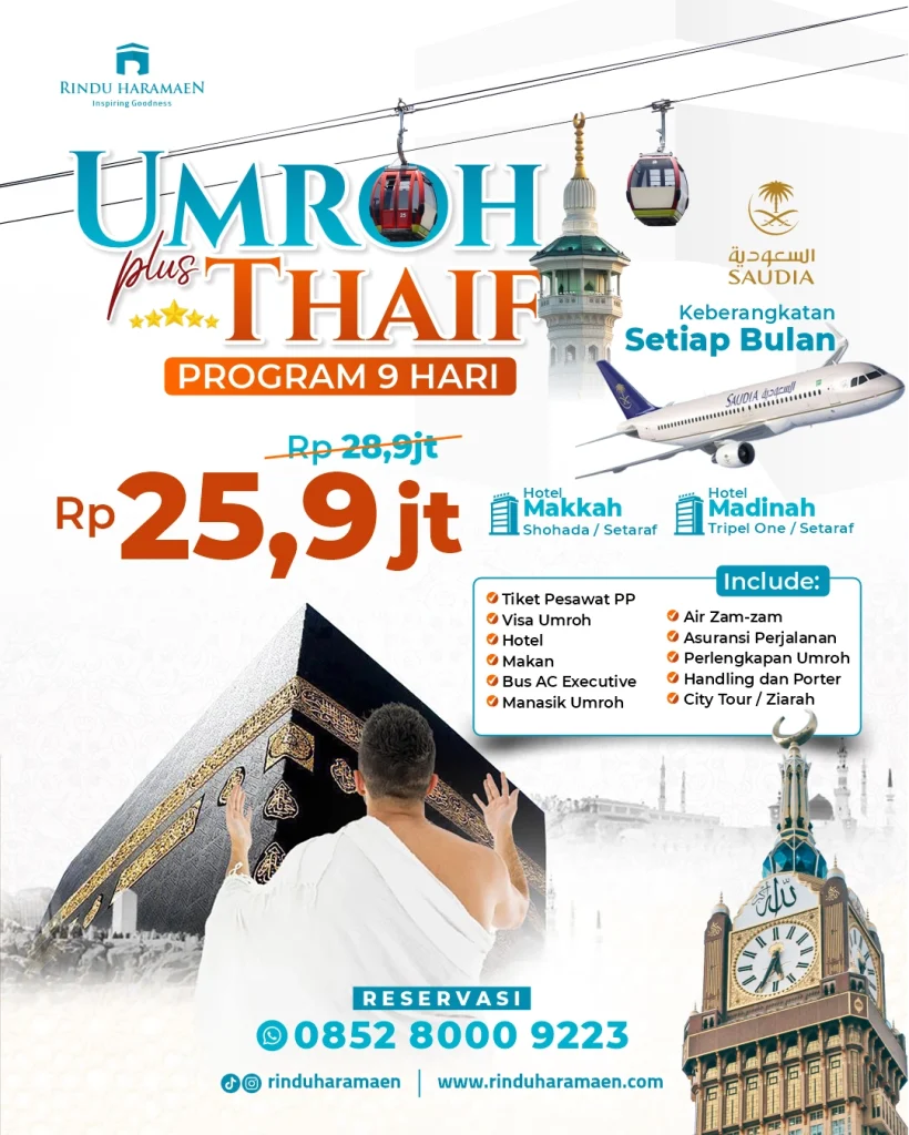umrah tiap bulan
